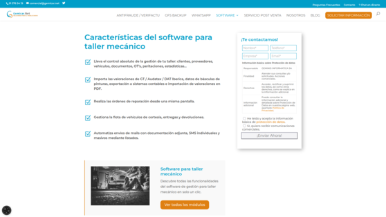 Gemicar, programa para gestionar el taller de automoción.