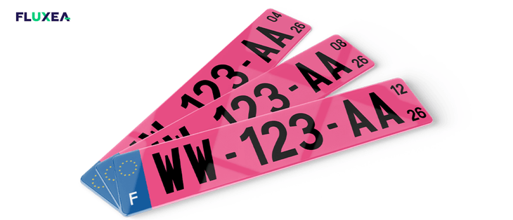 Les nouvelles plaques WW depuis le 01 Janvier 2026.